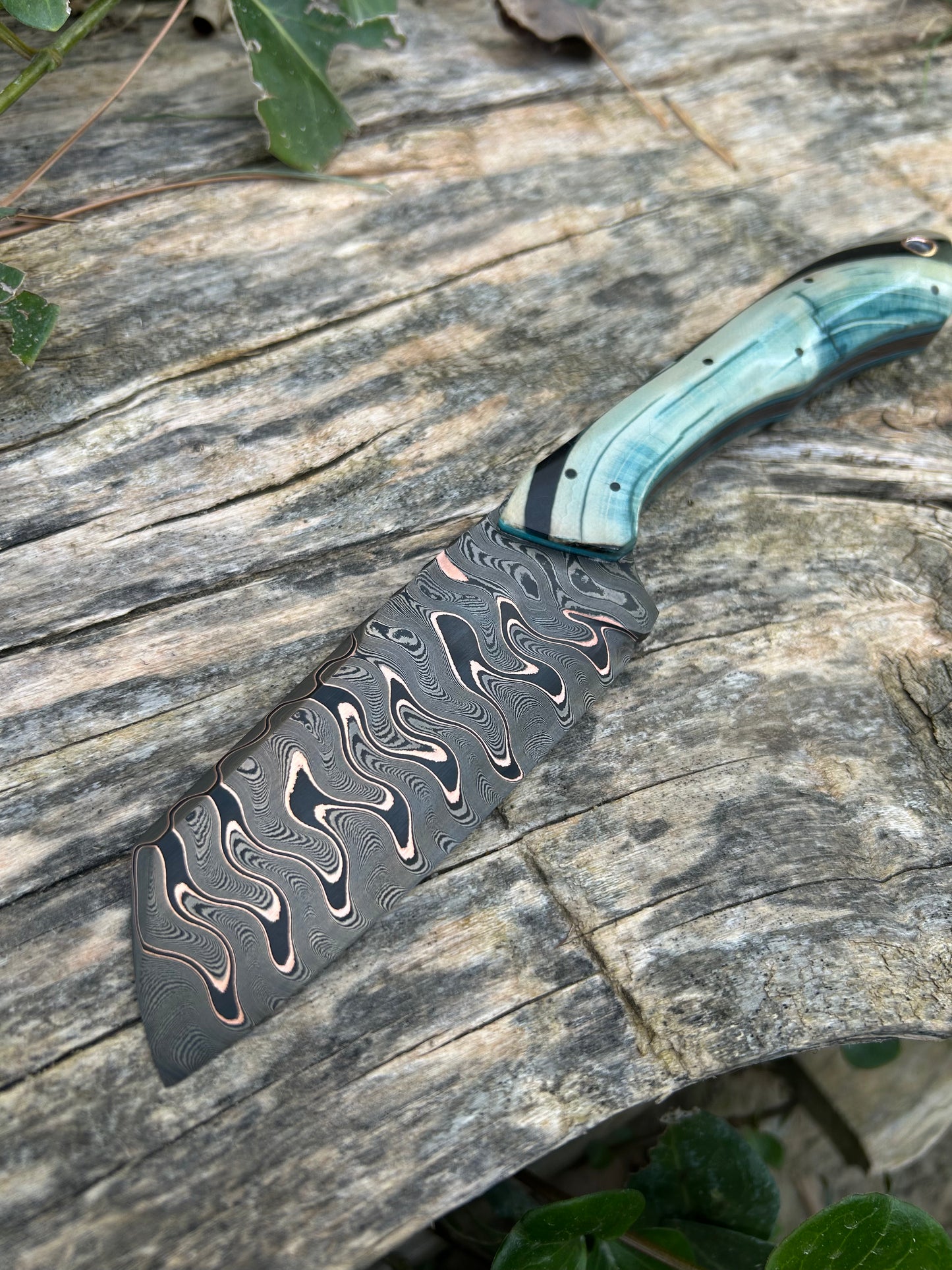Custom Damascus Sheep